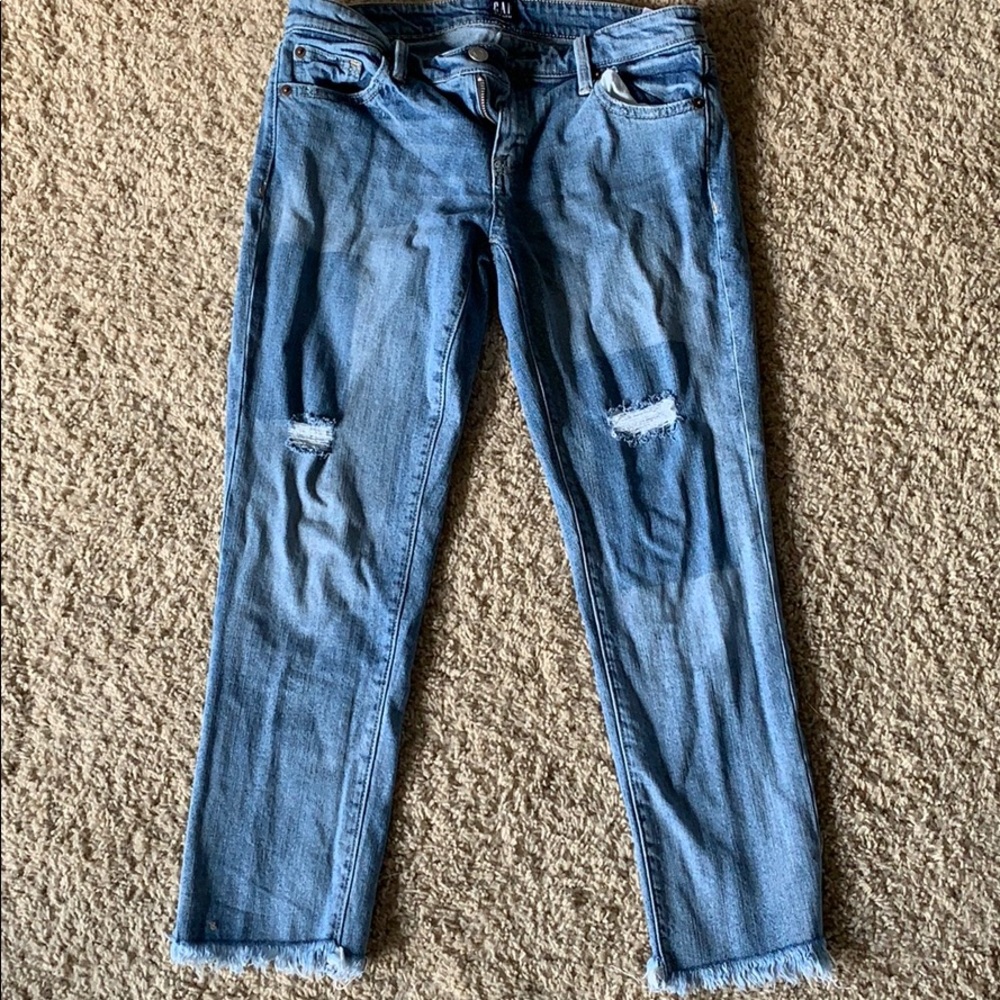 Cropped jeans